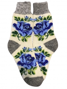 Kuschelsocken aus Schafwolle S26